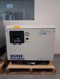 Nuovo compressore a pistoni silenziato