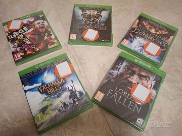 Lotto giochi Xbox One nuovi sigillati
