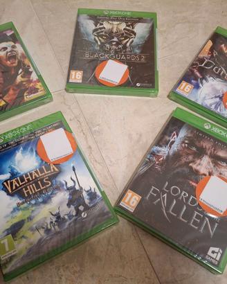 Lotto giochi Xbox One nuovi sigillati