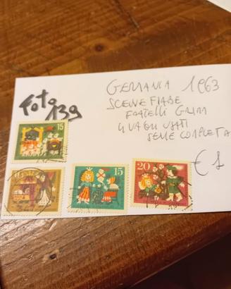 Germania francobolli anni 60