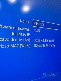 PlayStation 4 modello fat versione 10.50 per mod