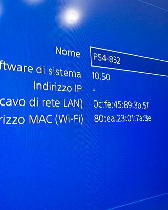 PlayStation 4 modello fat versione 10.50 per mod