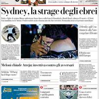 La Repubblica del 15 dicembre 2025