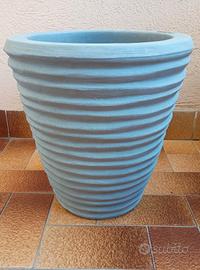 Vaso resina per piante Linea Kreta alto 34 cm