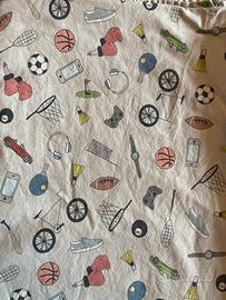 Copripiumino Gabel completo grigio ragazzo