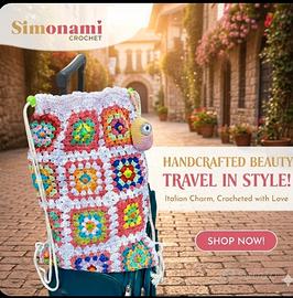 Sacca Granny SIMONAMI: Un Mondo All' Uncinetto 