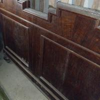 Letto matrimoniale alla francese vintage 