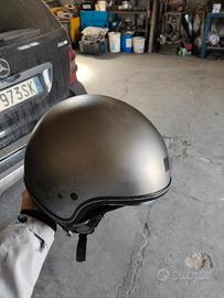 Casco moto Jet Motocubo Beetle Titanium Opaco Con 