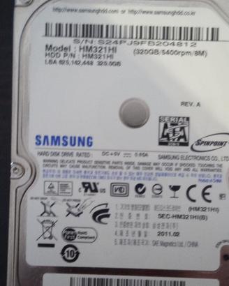 HD Samsung HM321HI 320Gb