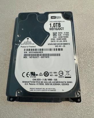 HDD WD 1tb