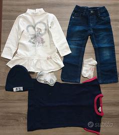 Scarpe n 26 e abbigliamento 2 – 3 anni