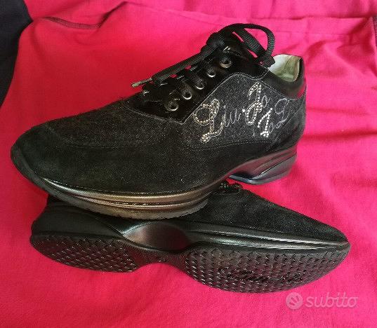 LIU JO Sneaker ragazza bianca/oro in pelle SNEAKERS