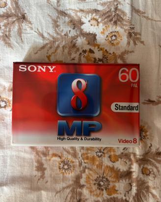 Audio cassetta nuova Sony standard 60pal video 8