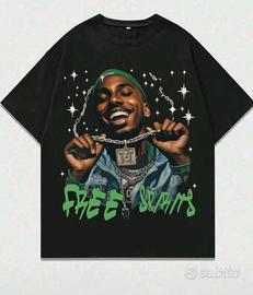 maglia con stampa street 