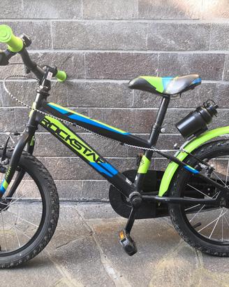 Bici bambino rockstar 16 pollici