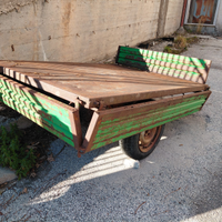 Carrello rimorchio non omologato x auto trattore