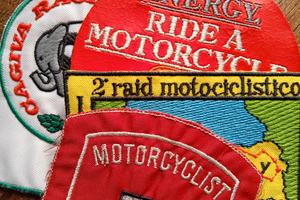 TOPPA STEMMA PATCH MOTO MOTOCICLISTA VINTAGE '80