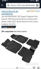 tappetini auto NUOVI