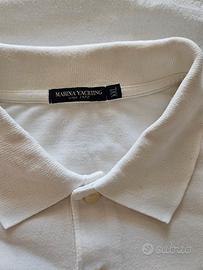 Polo Marina Yachting tg XXL bianca