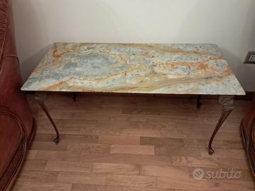PREGIATO TAVOLINO in ONICE originale anni '60