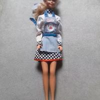 BARBIE CUOCA ANNI '90 CON ACCESSORI