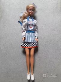 BARBIE CUOCA ANNI '90 CON ACCESSORI