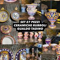 SET 27 pezzi ceramiche Rubboli