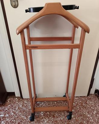 Appendiabiti foppapedretti in legno con ruote