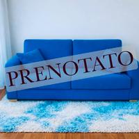 Divano Letto CADELBOSCO (Poltronesofa) col. Blu