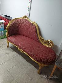 Chaise longue barocco