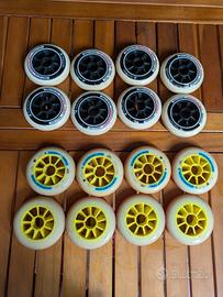 Ruote Hydrogen 100 mm pattinaggio corsa