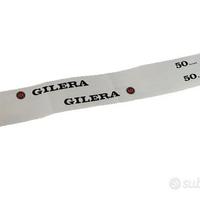 adesivi gilera trial 50 aufkleber biaco e nero