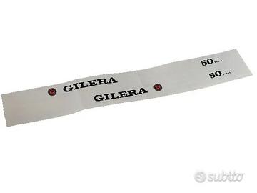 adesivi gilera trial 50 aufkleber biaco e nero