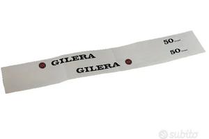 adesivi gilera trial 50 aufkleber biaco e nero