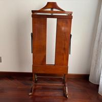 Servomuto vintage anni 50-60, in legno scuro
