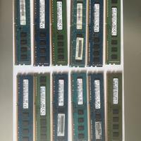 RAM PC3 4gb 29 pezzi