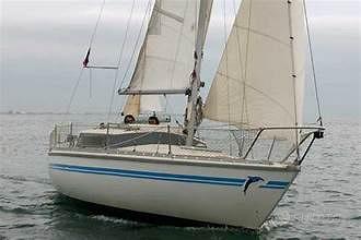 Barca a vela Sangria degli anni settanta