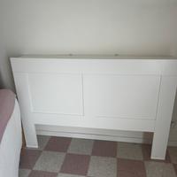 Testiera Ikea Brimnes 166cm con vano contenitore