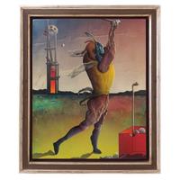 dipinto Milan Goldschmiedt – “The Flyin Swinger”