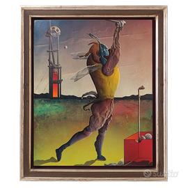 dipinto Milan Goldschmiedt – “The Flyin Swinger”