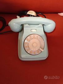 telefono Siemens azzurro da collezione 