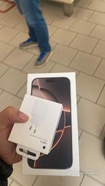 iphone 16 pro max 256gb mai aperto  