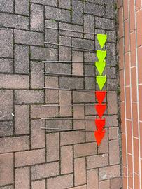 Bandierine per segnalazione  traccia