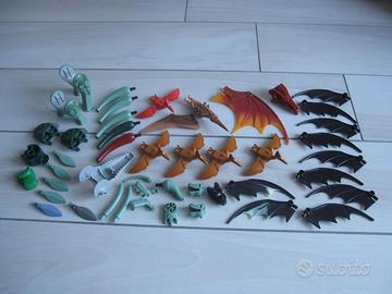 LEGO lotto Animali Ricambi Dinosauri