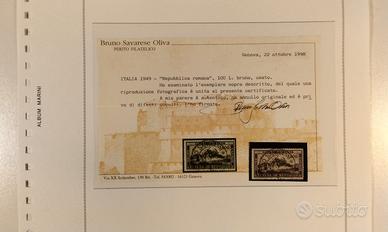 Collezione francobolli Repubblica Italiana 