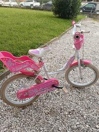 Bici per bambina 16" - Modello "D-Bike Secrets"