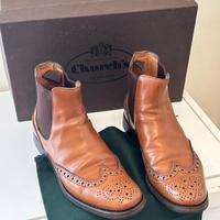 Stivaletto donna color cuoio Church’s