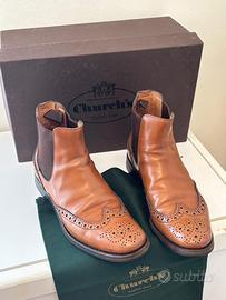 Stivaletto donna color cuoio Church’s