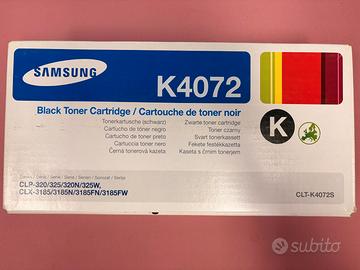 TONER SAMSUNG CLT-K4072S ORIGINALE  NERO
