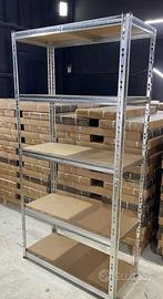 nuovi scaffale 5 ripiani 180x90x40 solo 12 pezzi d